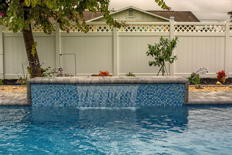 Decorative Pool Slide Features